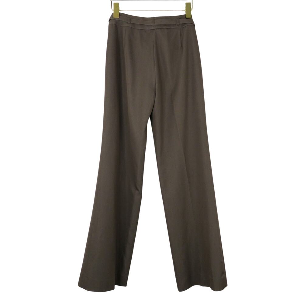 Tahari Brown Suit Set Blazer and Trouser Pants Size 2 Chocolate Brown Business - Picture 7 of 8